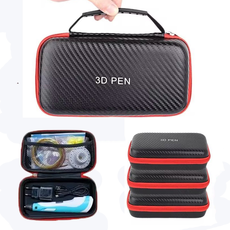 Tech Accessories Case - 1/2/5 pièces 3D stylos sac de