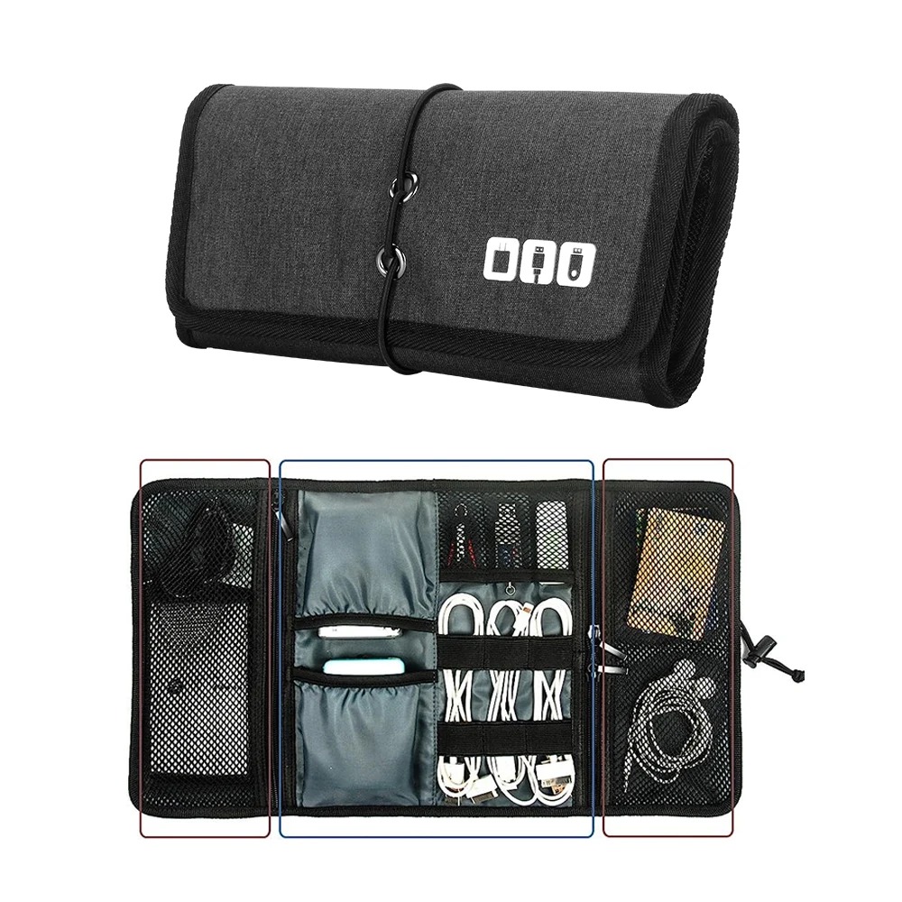 Poudres d'évaluateur électroni - Tech Accessories Travel Organizer Pouch avis et prix